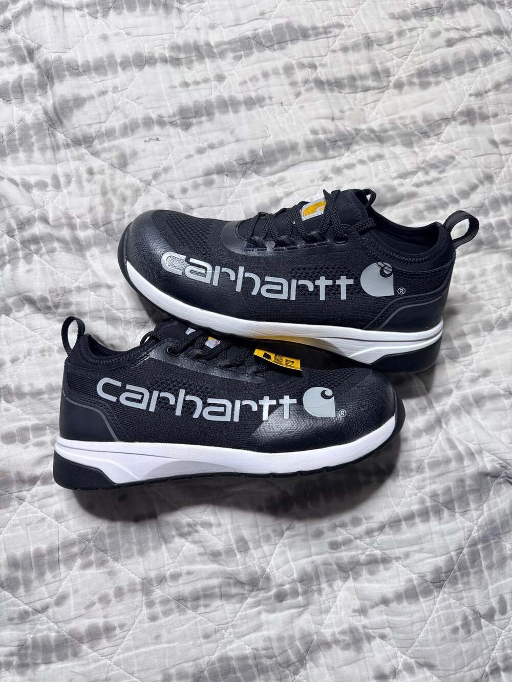 Carhartt Force Nano Composite Toe Work Shoes Black FA3403-M Men Size 8